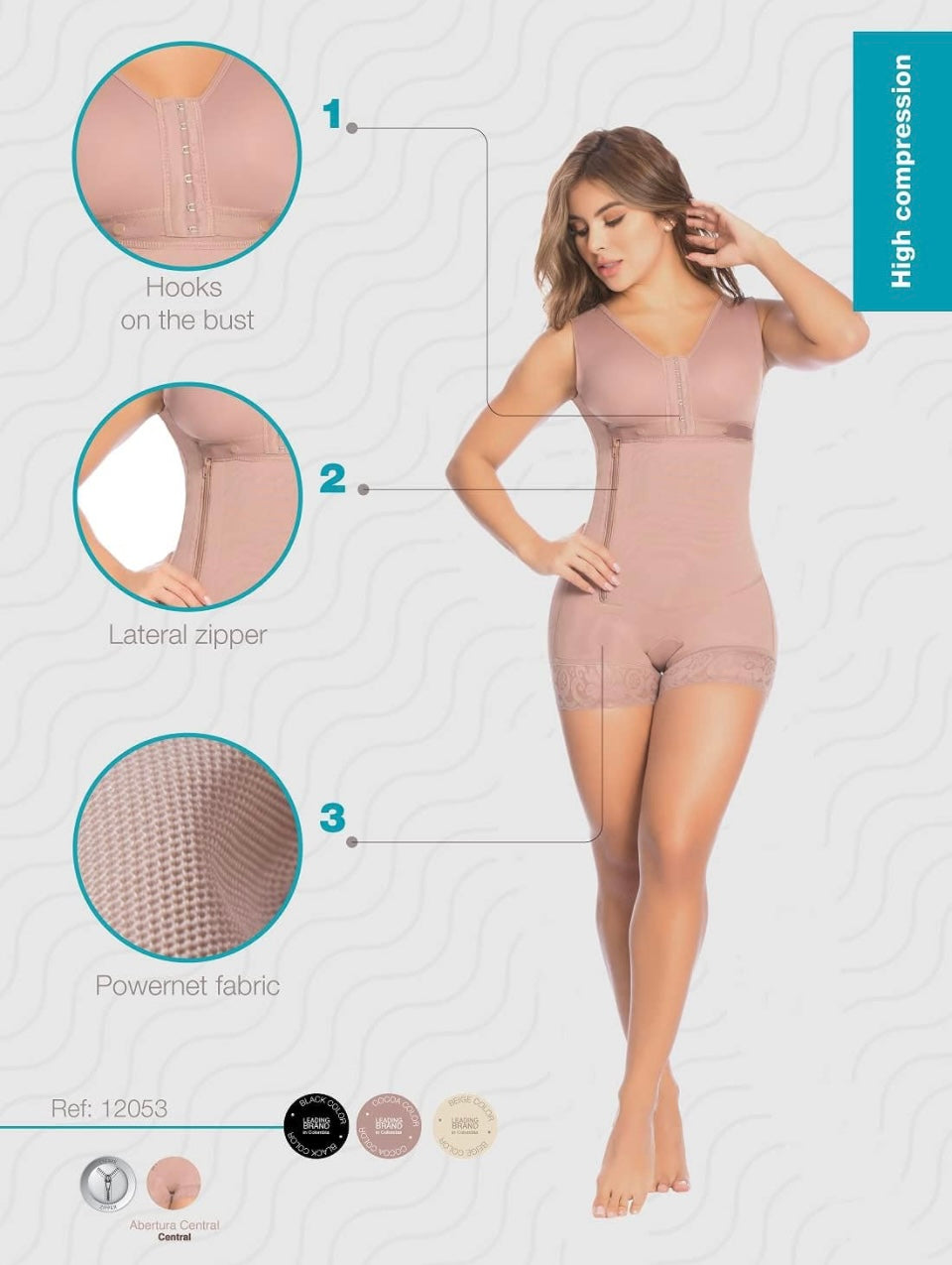 09408 Faja Short con Brasier