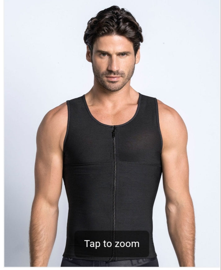 035000 Chaleco de Hombre, corrector de Postura y Control de Abdomen